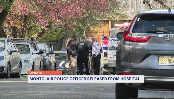 Prosecutor: Montclair officer injured in shootout released from hospital, suspect charged