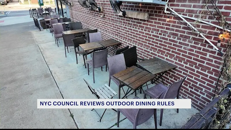Story image: NYC Council reviews outdoor dining rules