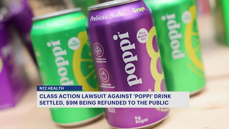 Story image: Poppi drinkers can cash in after nearly $9M class-action lawsuit