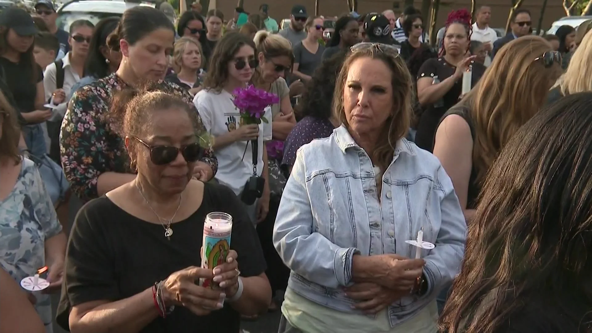 Vigil held for victims in fatal crash at Deer Park nail salon