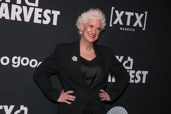 Story image: Anne Burrell, TV chef who coached the 'Worst Cooks in America,' dies at 55