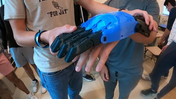 'Truly incredible.' Staples High School club 3D prints prosthetics for people in need