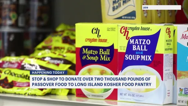 Stop & Shop making donation to help address food insecurity among Jewish community