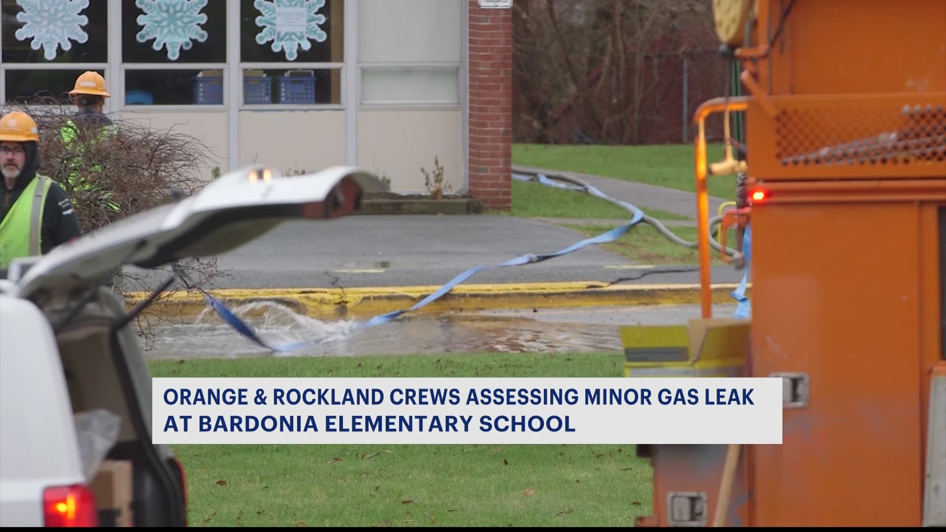 Authorities report minor gas leak at Bardonia Elementary School Friday