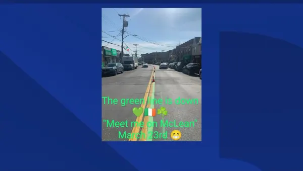 McLean Avenue in Yonkers decked out for St. Patrick's Day Parade