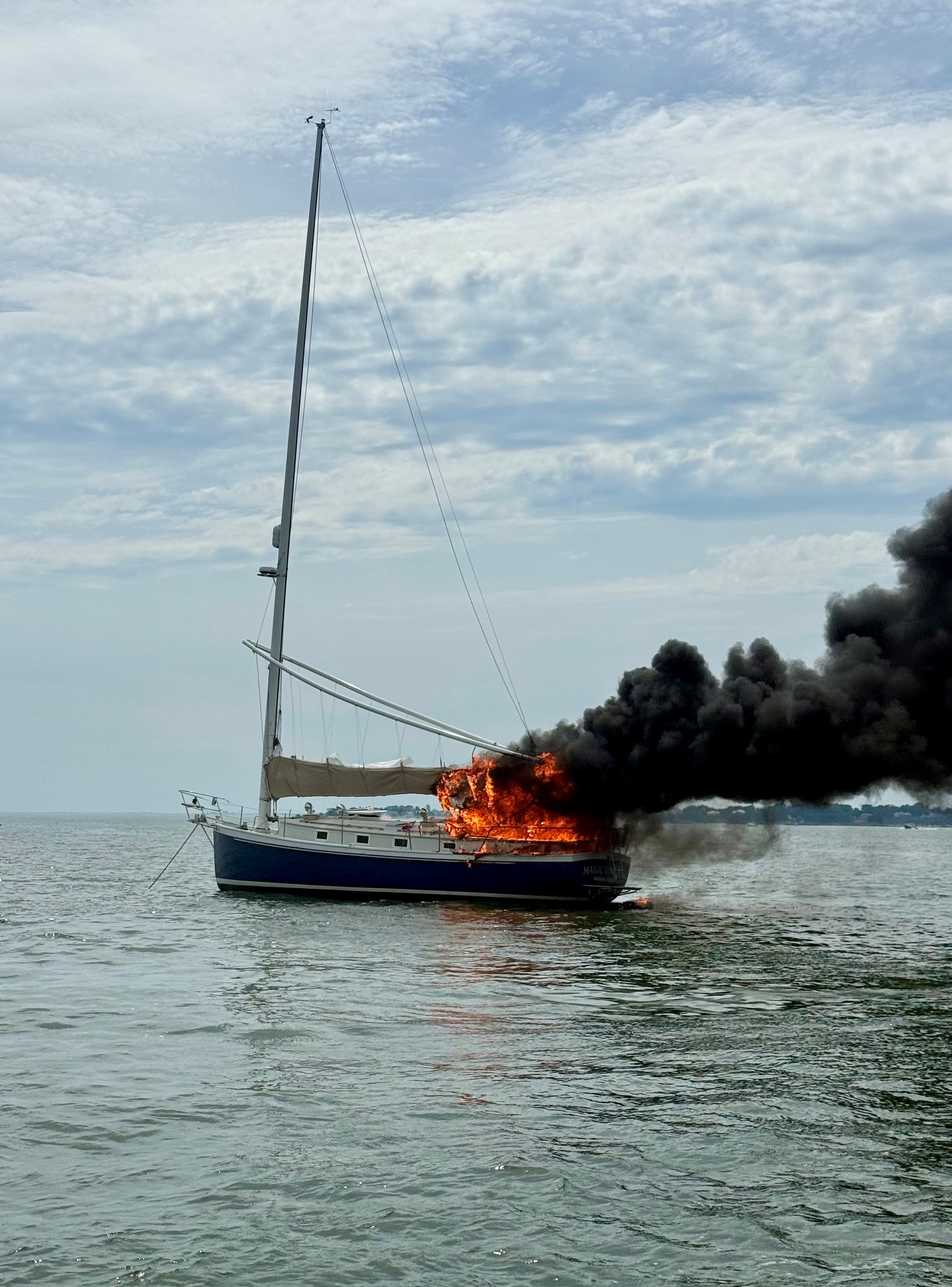 Boat Fire 1