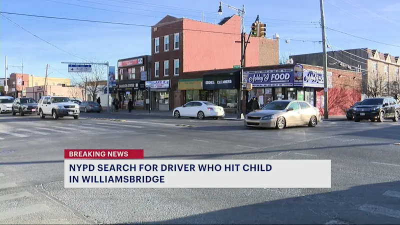 Story image: Police search for hit-and-run driver who struck child