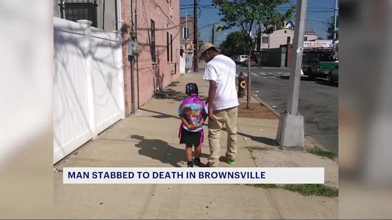 Story image: 'Loveable person' community speaks out about father fatally stabbed in Brownsville