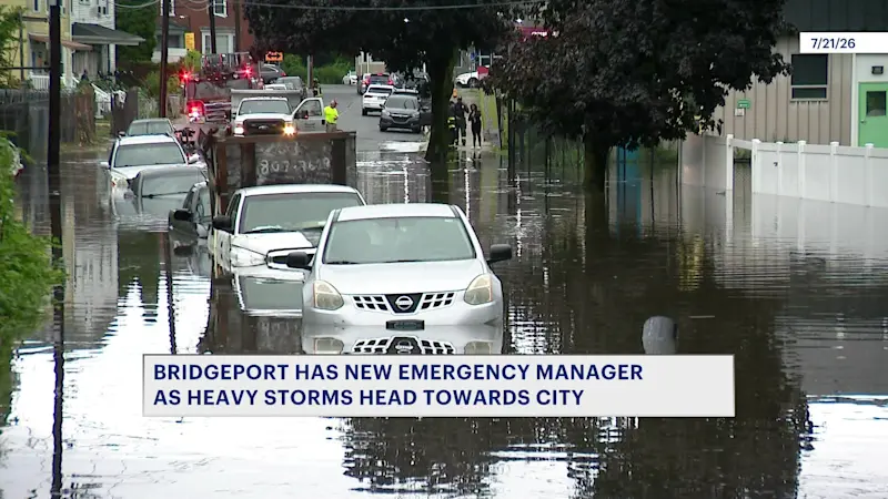Story image: Bridgeport's new emergency chief prepares for incoming severe weather following recent daycare rescue