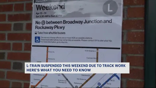 What you need to know about this weekend's L train closure