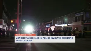 NYPD: Armed man fatally shot by police in East Flatbush