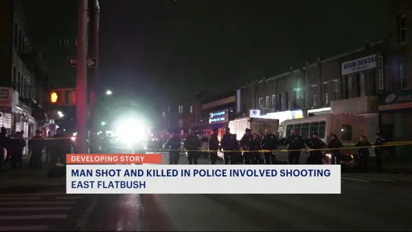 NYPD: Armed man fatally shot by police in East Flatbush