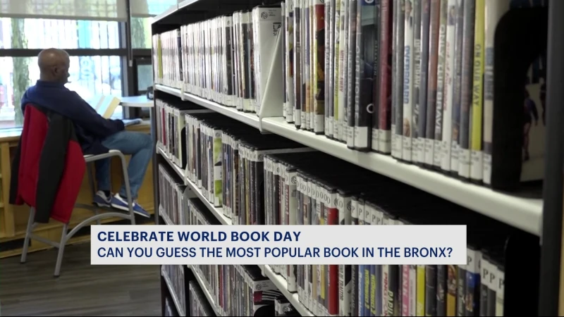 Story image: Bronx bookworms take part in writing workshop for World Book Day