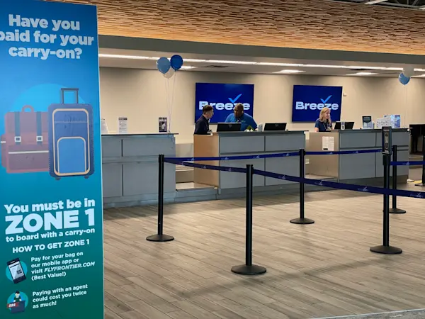 Story image: Breeze Airways adding new nonstop flight to Wilmington, North Carolina this fall