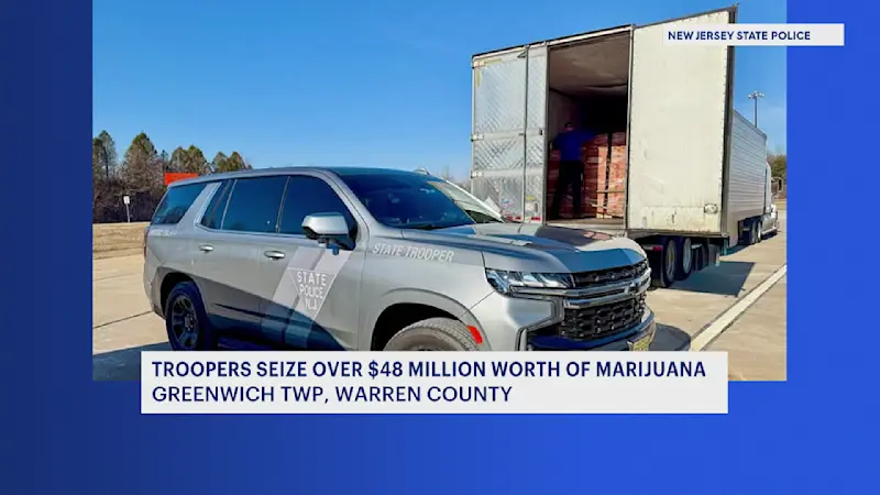 Story image: Troopers find $48 million in drugs during Warren County traffic stop