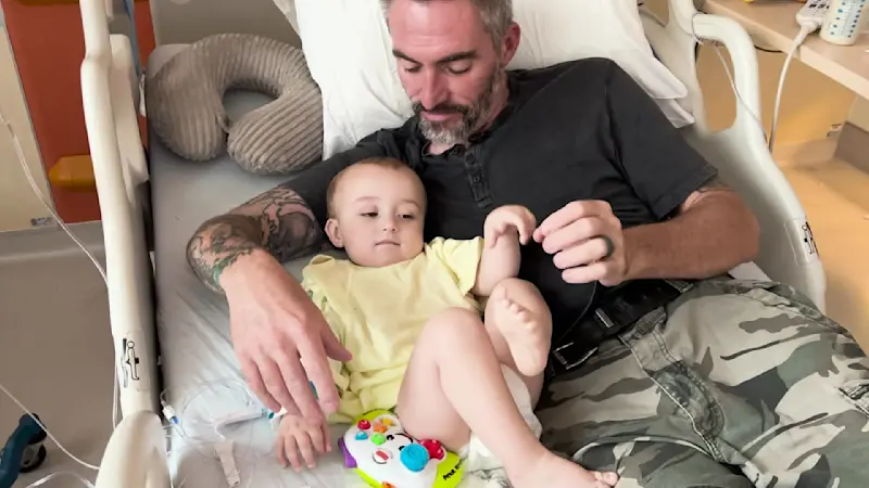 Story image: Nonprofit thrift store hosts fundraiser for LI baby with leukemia