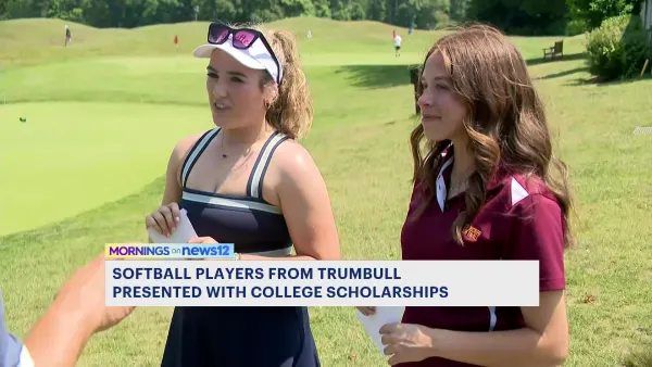 Two Trumbull softball players awarded scholarships for academics and community service