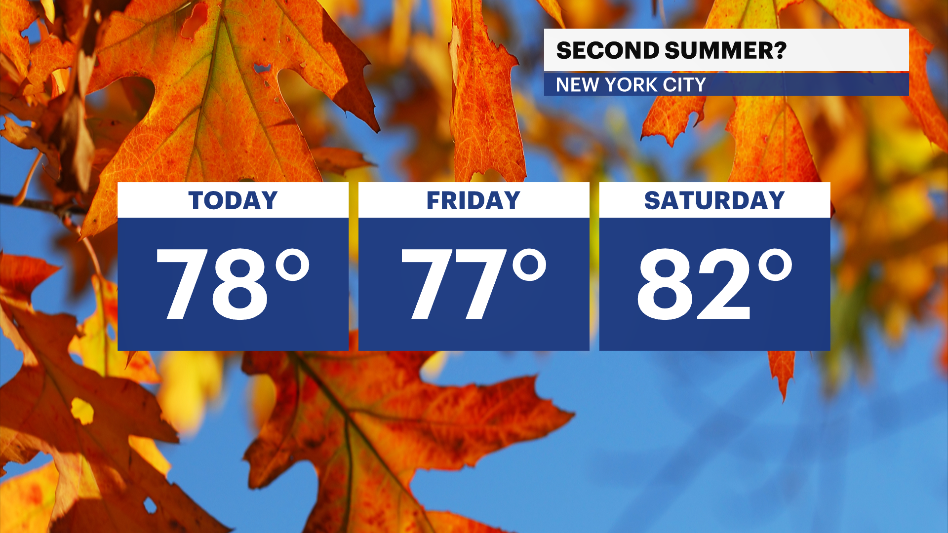 纽约市多云温和，未来几天天气将变得更热