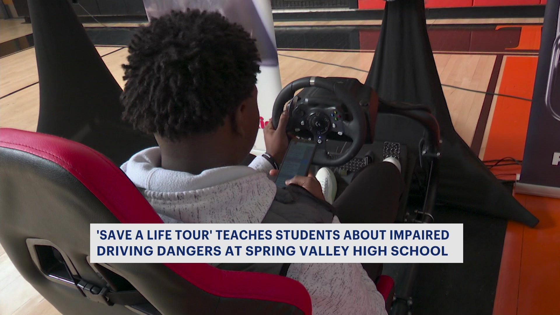 News 12 Westchester Spring Valley Hs Students Learn Dangers Of