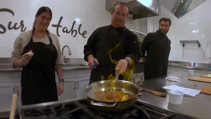 Story image: Roll up your sleeves! Learn how to cook at Sur La Table in White Plains