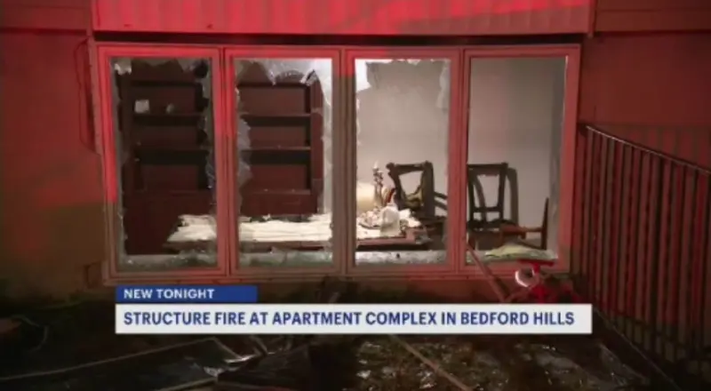 Story image: No one injured after a fire at a multifamily apartment complex in Bedford Hills