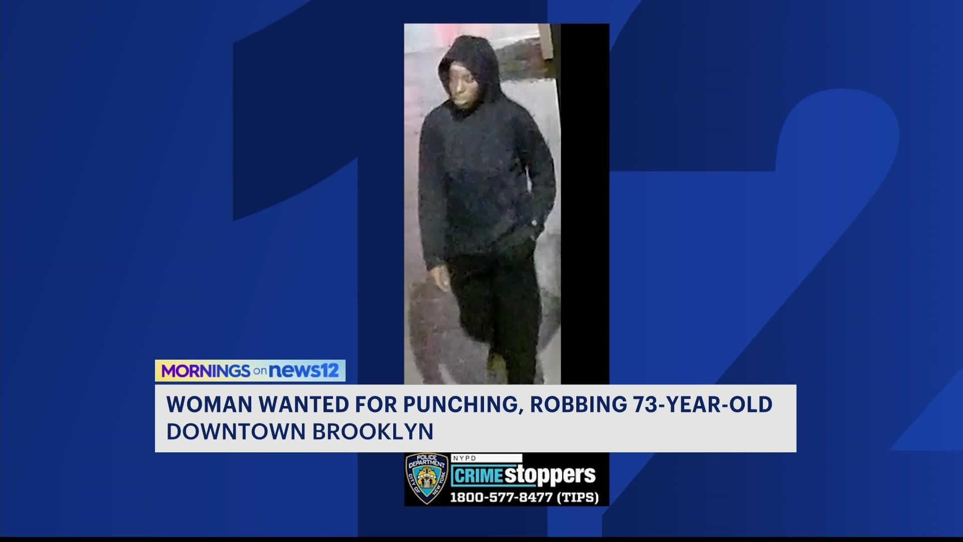 Police Suspect wanted for punching, robbing 73yearold in Downtown