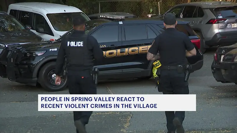 Story image: Spring Valley residents concerned for their own safety in aftermath of fatal shooting and stabbing