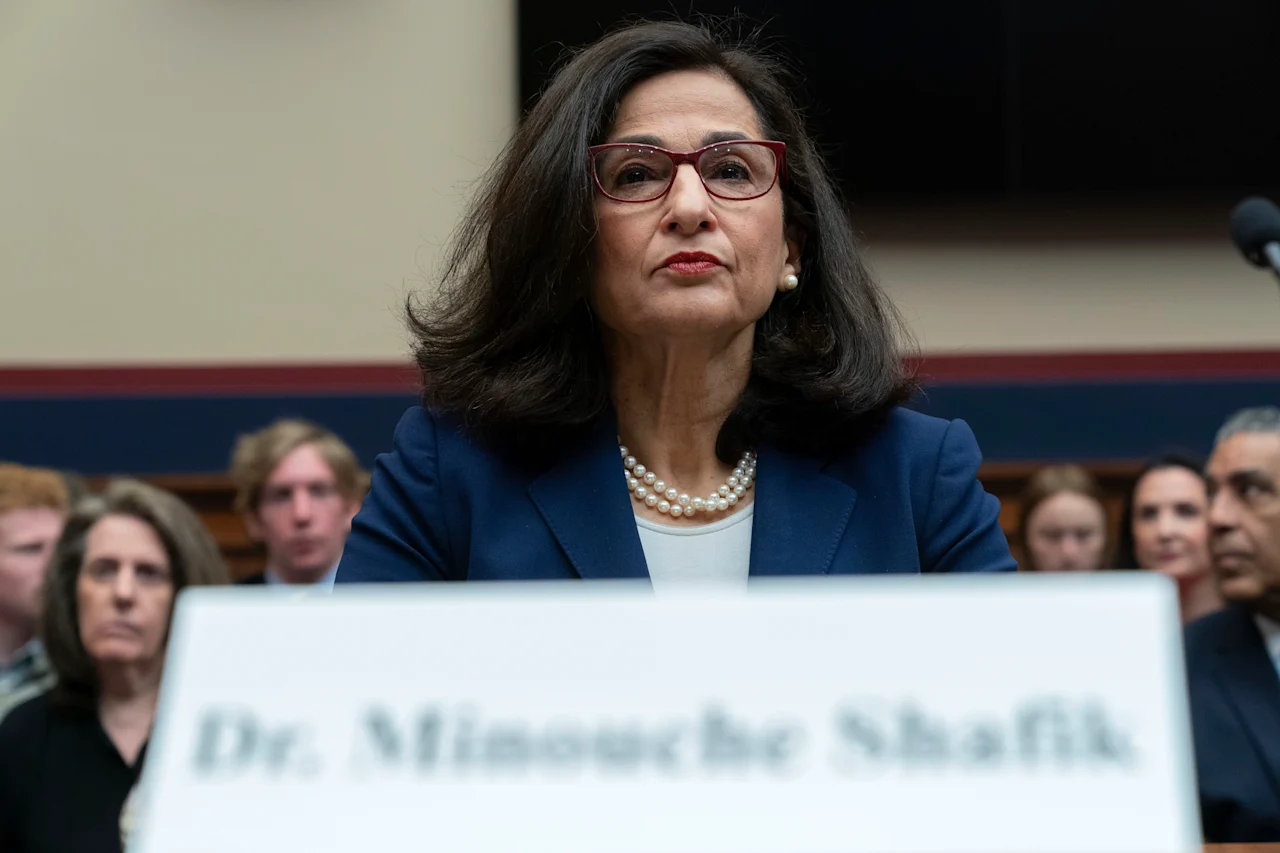 Columbia University president 