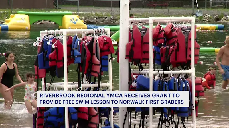 Story image: Riverbrook Regional YMCA receives $1.5 million grant to provide free swim lessons to Norwalk first graders