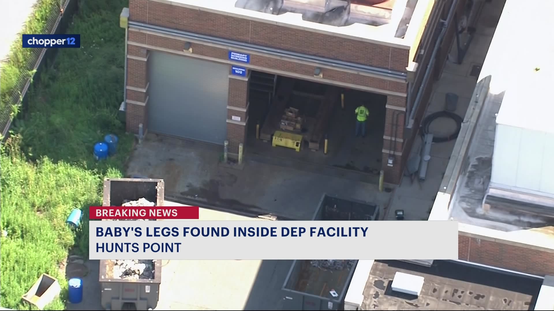 Police Second leg discovered in Hunts Point DEP facility building