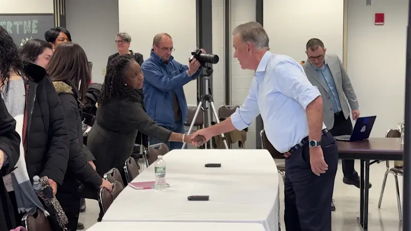 Story image: Gov. Lamont tells Bridgeport teachers 'your leaders have let you down'