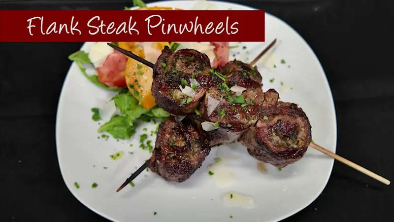 Story image: What's Cooking: Uncle Giuseppe's Marketplace's steak pin wheels