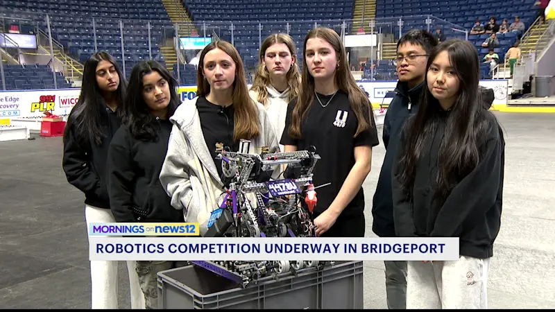 Story image: Largest robotics competition ever held in Connecticut comes to Bridgeport