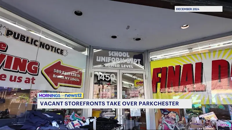 Story image: Vacant storefronts take over Parkchester commercial corridor 