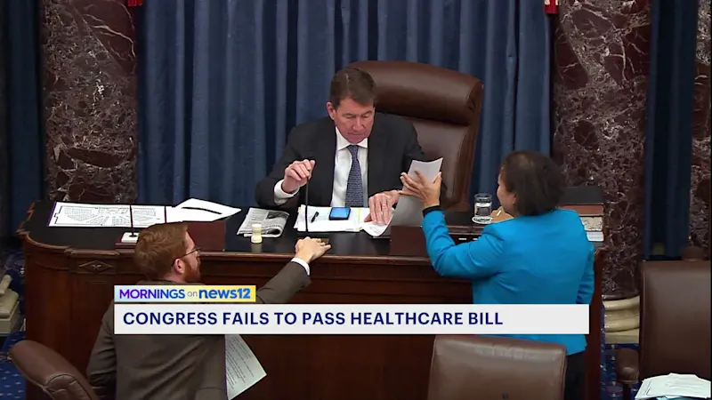 Story image: Senate rejects extension of health care subsidies as costs are set to rise for millions of Americans