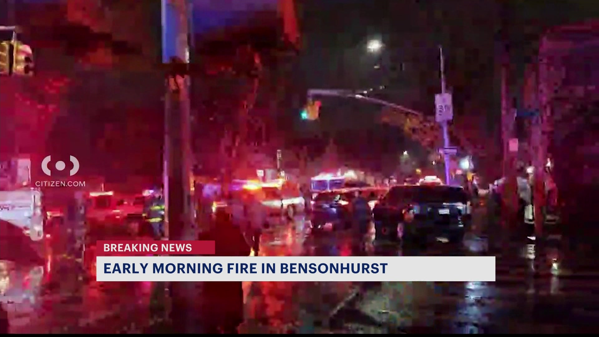 Officials respond to fire at Bensonhurst building  