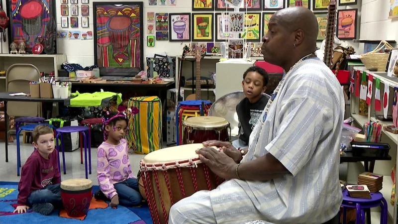 Story image: 'It's always a celebration.' Connecting to culture and diversity through drums