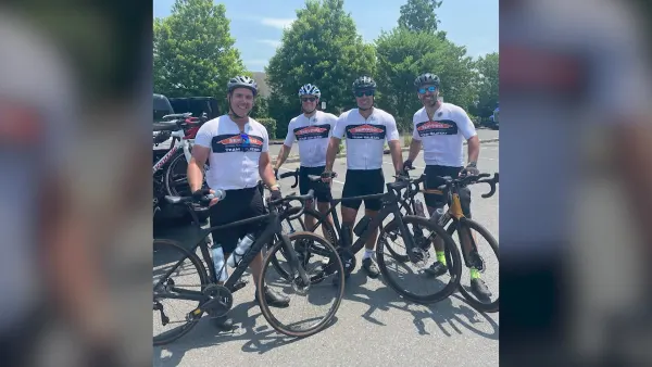 Jersey Proud: 4 men bike 217 miles from NY to Cape May to raise money for childhood cancer