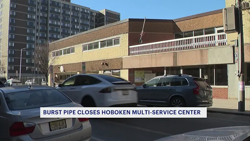 Story image: Burst pipe closes Hoboken Multi-Service Center, programs canceled