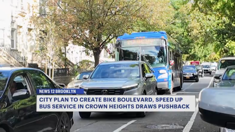 Story image: More than 2,000 Crown Heights residents push back against proposed bike boulevard and bus route changes
