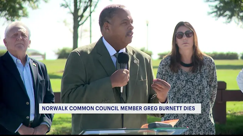 Story image: Norwalk Common Council member Greg Burnett dies