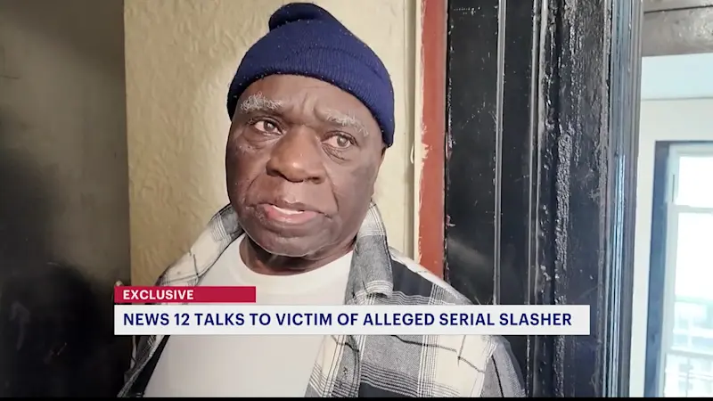 Story image: Exclusive: Victim of unprovoked Flatbush attack speaks out after accused serial slasher is arrested