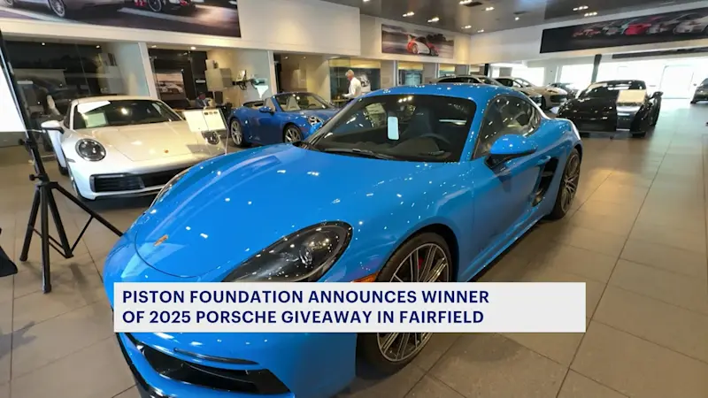 Story image: Stamford nonprofit announces winner of Porsche sweepstakes raffle