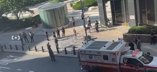 federal plaza incendiary device