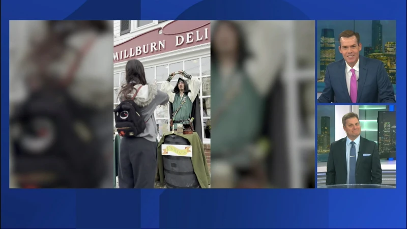 Story image: Social media star ‘The Pickle Priest’ visits Millburn Deli for National Pickle Day