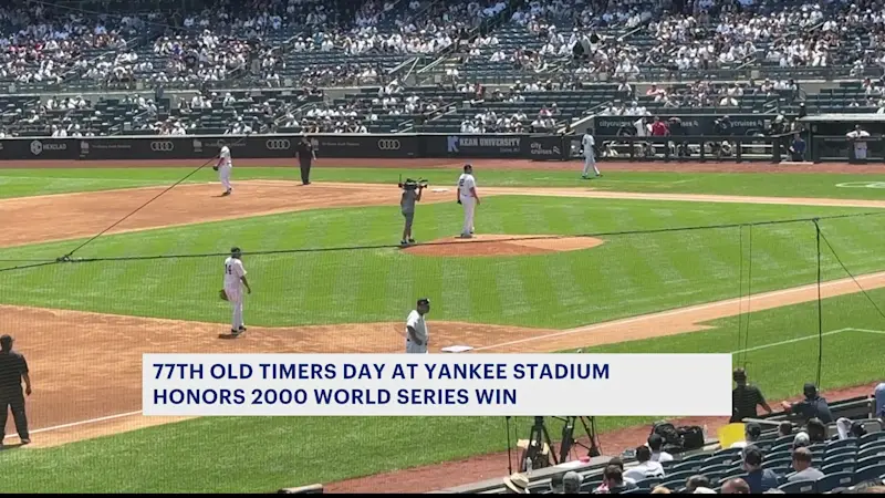 Story image: 77th Yankees Old-Timers' Day celebrates the 2000 World Series championship team