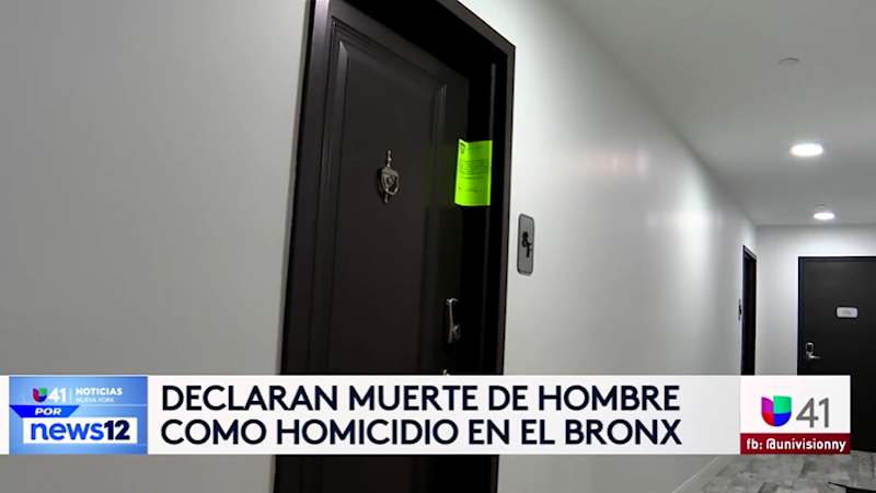 Story image: Univision 41 News Brief: Declaran muerte de home como homicidio en el Bronx