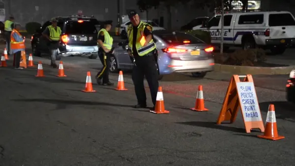 Suffolk police: 12 drivers arrested at sobriety checkpoint in Patchogue