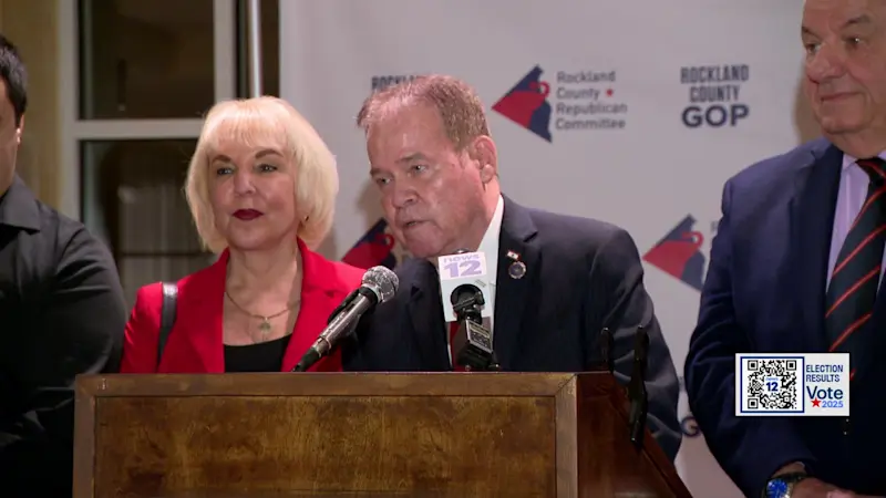 Story image: Republican incumbent Ed Day declares victory in race for Rockland County executive