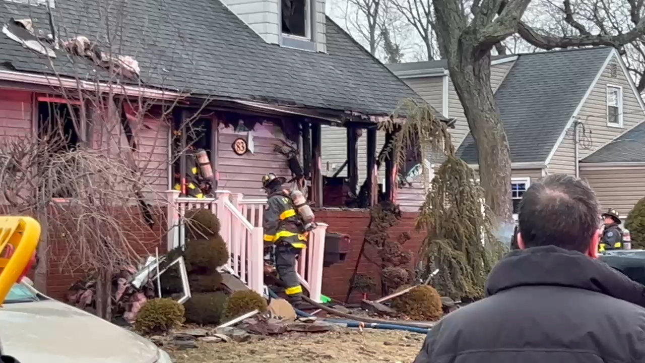 News 12 | Long Island | Officials 8 Fire Departments Respond To House ...